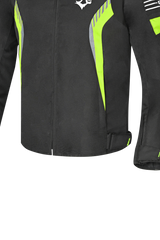 Bela Bradley Giacca da Moto Nero/ Giallo Fluor 