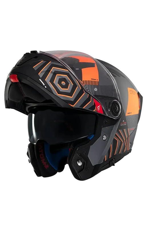 MT Atom 2 Strange C4 Moto Modulare Sportivo Turismo Caschi 