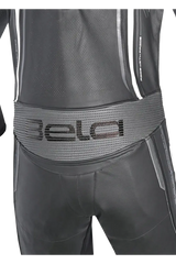 Bela Beast Tuta da Moto Nera/Bianca/Grigio scuro Tuta intera (1 pezzo) 