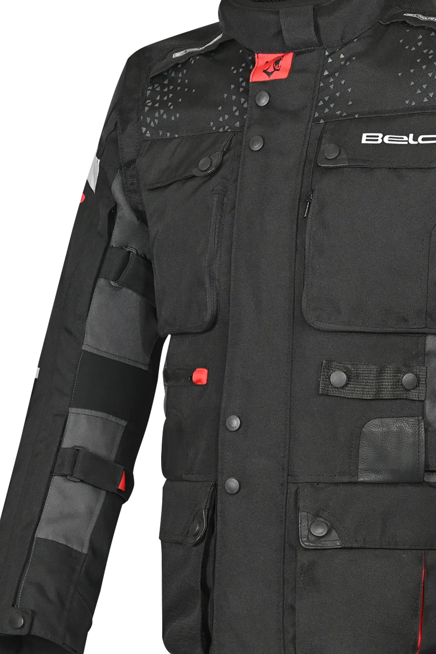 Bela Cross Road Extreme WP uomo Giacca Tre strati moto (Maniche removibili) 