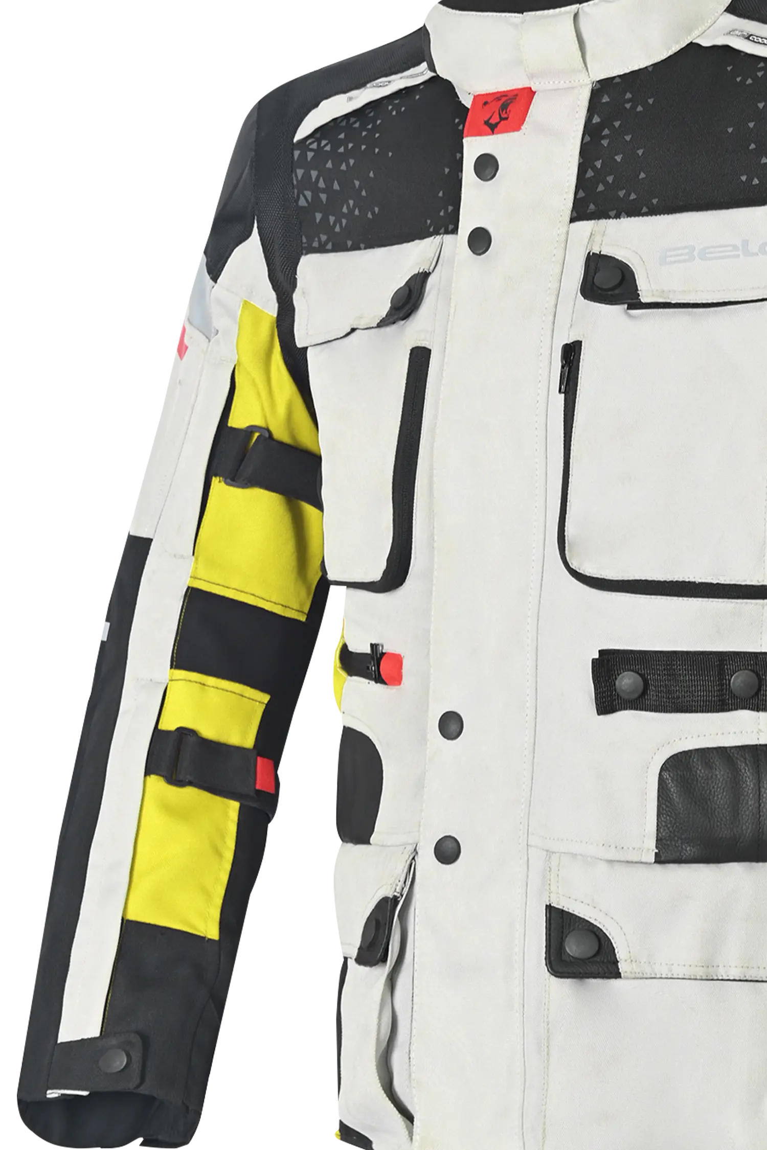 Bela Cross Road Extreme WP uomo Giacca Tre strati moto ( Maniche removibili ) 