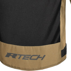 R-TECH SPIRAL MESH GIACCA MOTO UOMO MARRONE/NERO 