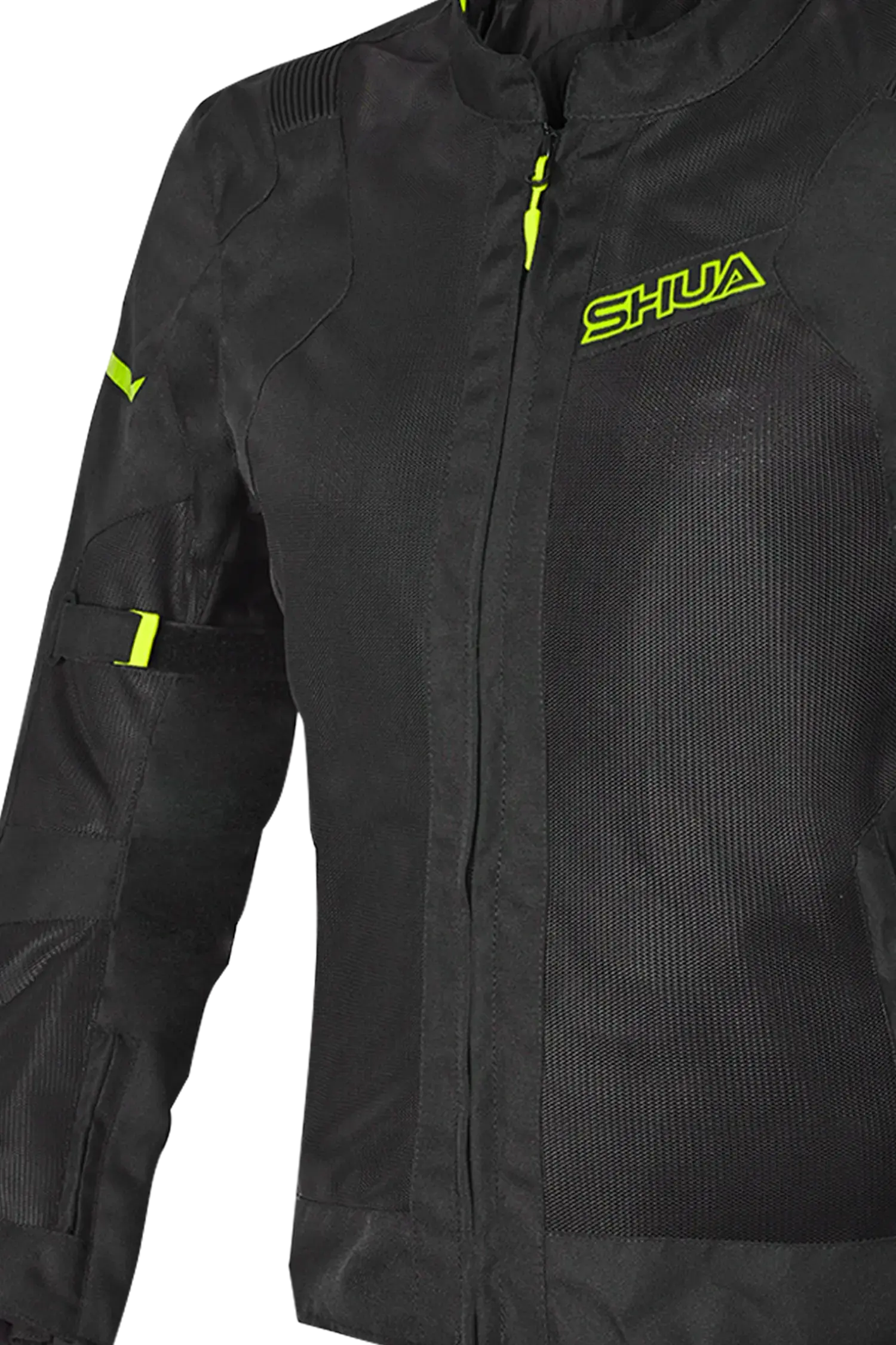 SHUA GRAVITY LITE GIACCA IN TESSUTO NERO/FLU/GIALLO  Estivo traforato Uomo 