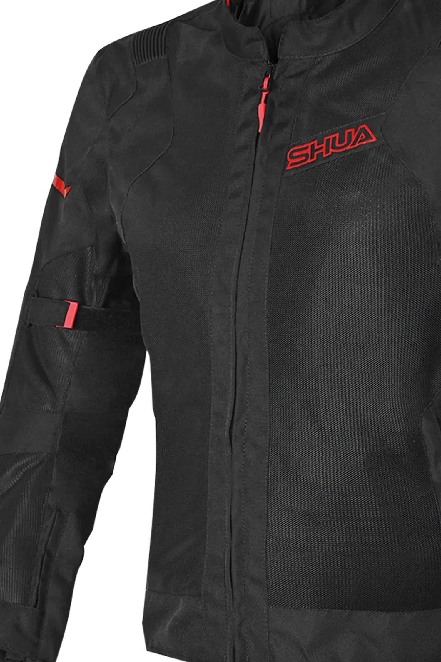 SHUA GRAVITY LITE GIACCA TESSUTO NERO/ROSSO Estivo traforato Uomo 
