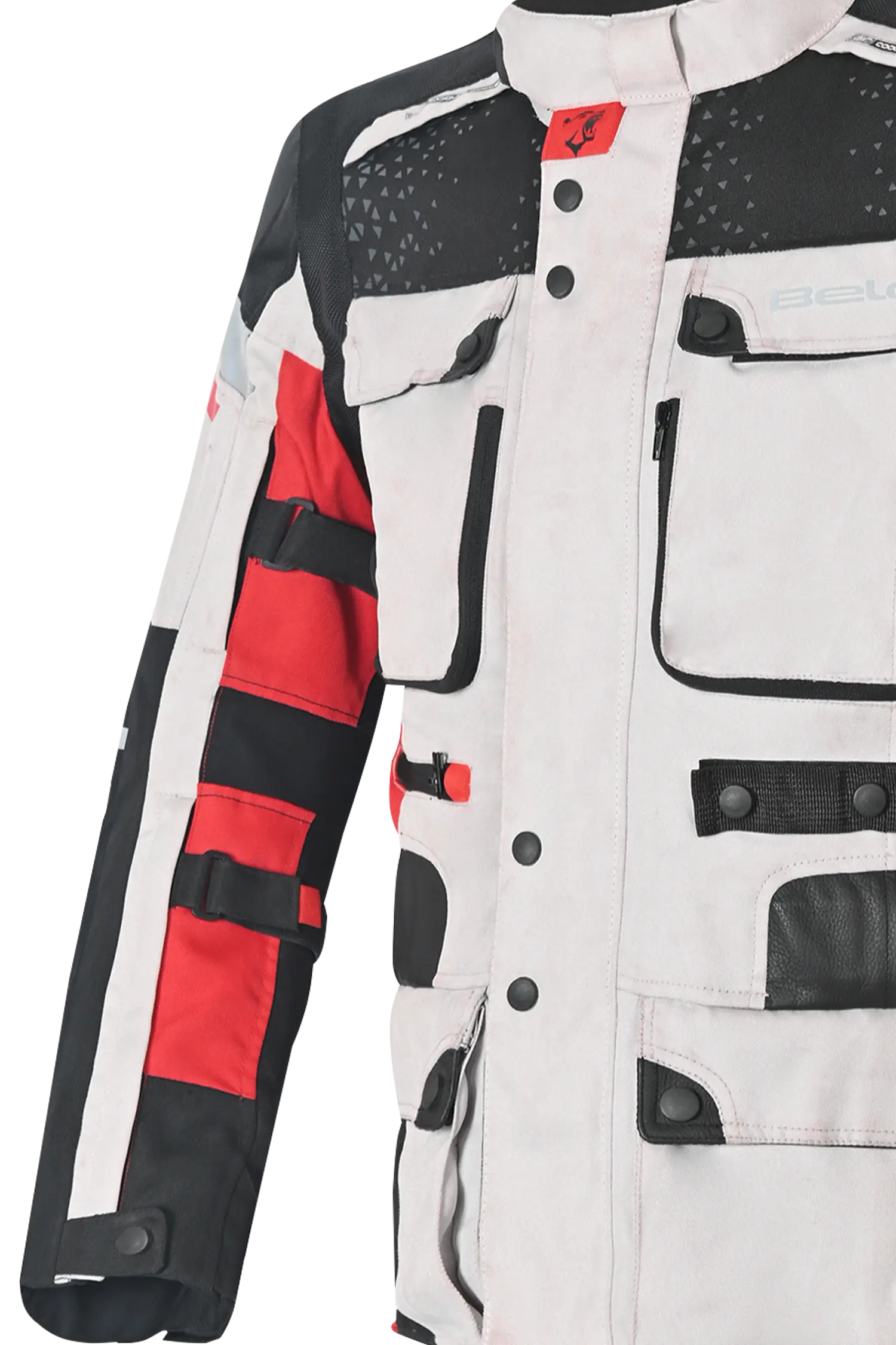 Bela Cross Road Extreme WP uomo Giacca Tre strati moto ( Maniche removibili ) 