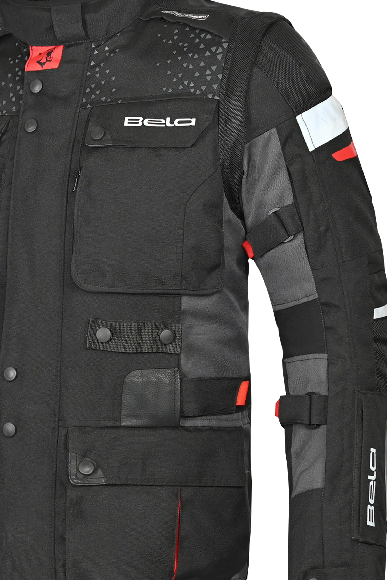 Bela Cross Road Extreme WP uomo Giacca Tre strati moto (Maniche removibili) 