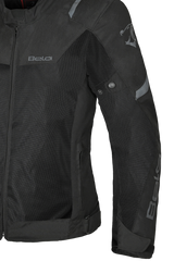 Bela Mesh Pro Estivo traforato Donna Nero in tessuto per moto 