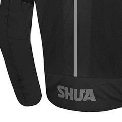 SHUA GRAVITY LITE GIACCA TESSUTO ESTIVO TRAFORATO UOMO NERO GRIGIO 