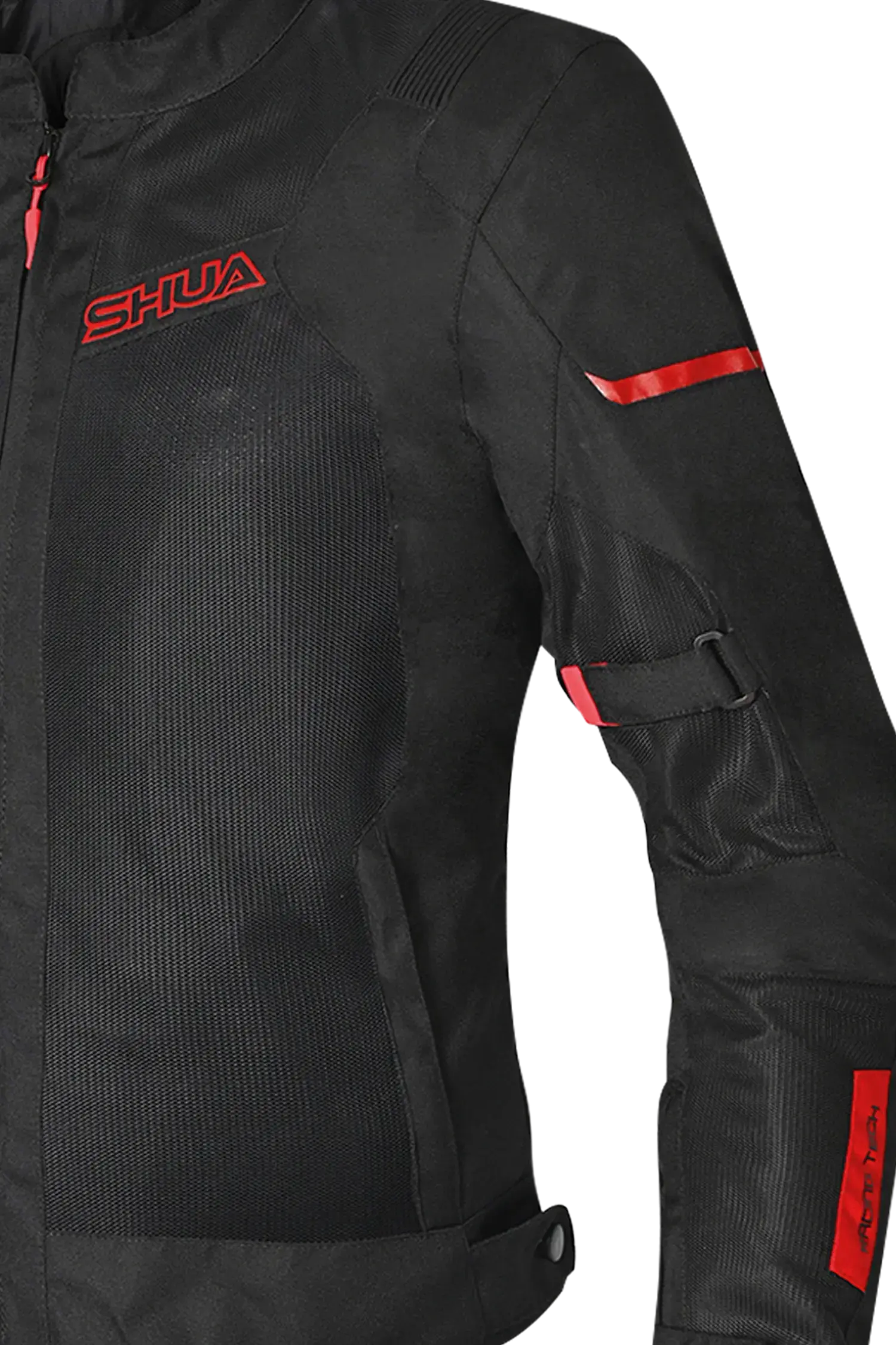 SHUA GRAVITY LITE GIACCA TESSUTO NERO/ROSSO Estivo traforato Uomo 