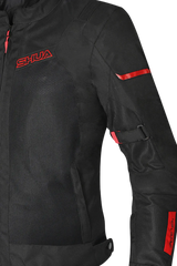 SHUA GRAVITY LITE GIACCA TESSUTO NERO/ROSSO Estivo traforato Uomo 