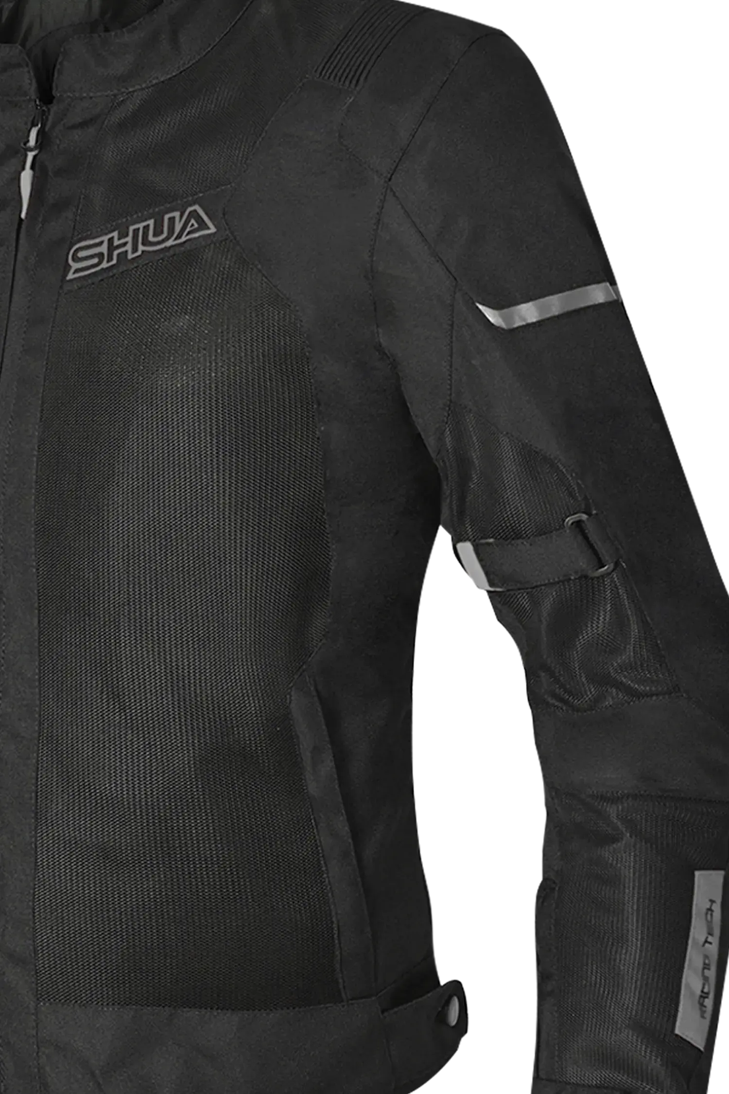 SHUA GRAVITY LITE GIACCA IN TESSUTO NERO/GRIGIO Estivo traforato Uomo 