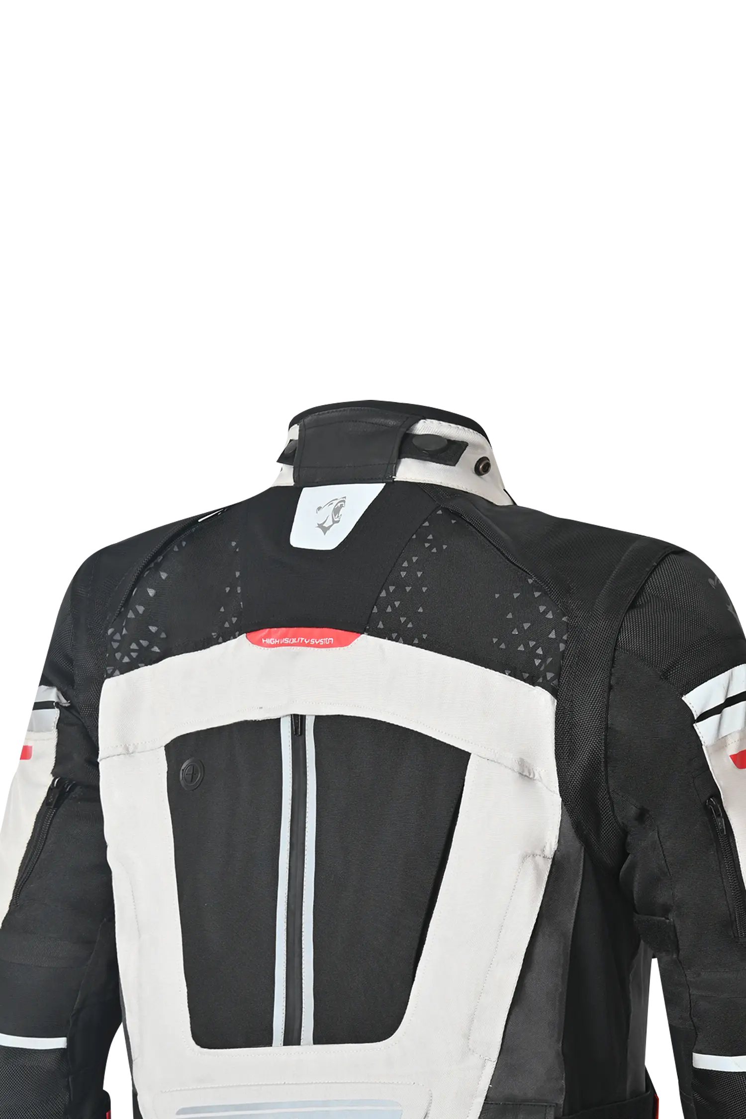 Bela Cross Road Extreme WP Giacca Tre strati moto per uomo Ice / Nero / Grigio ( Maniche removibili ) 