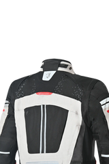 Bela Cross Road Extreme WP Giacca Tre strati moto per uomo Ice / Nero / Grigio ( Maniche removibili ) 
