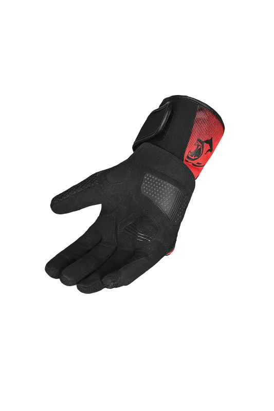 Bela Twix Donna Guanti Moto - Nero / Rosso 
