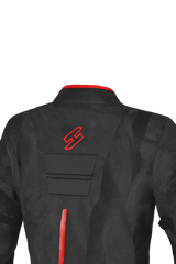 SHUA GRAVITY LITE GIACCA TESSUTO NERO/ROSSO Estivo traforato Uomo 