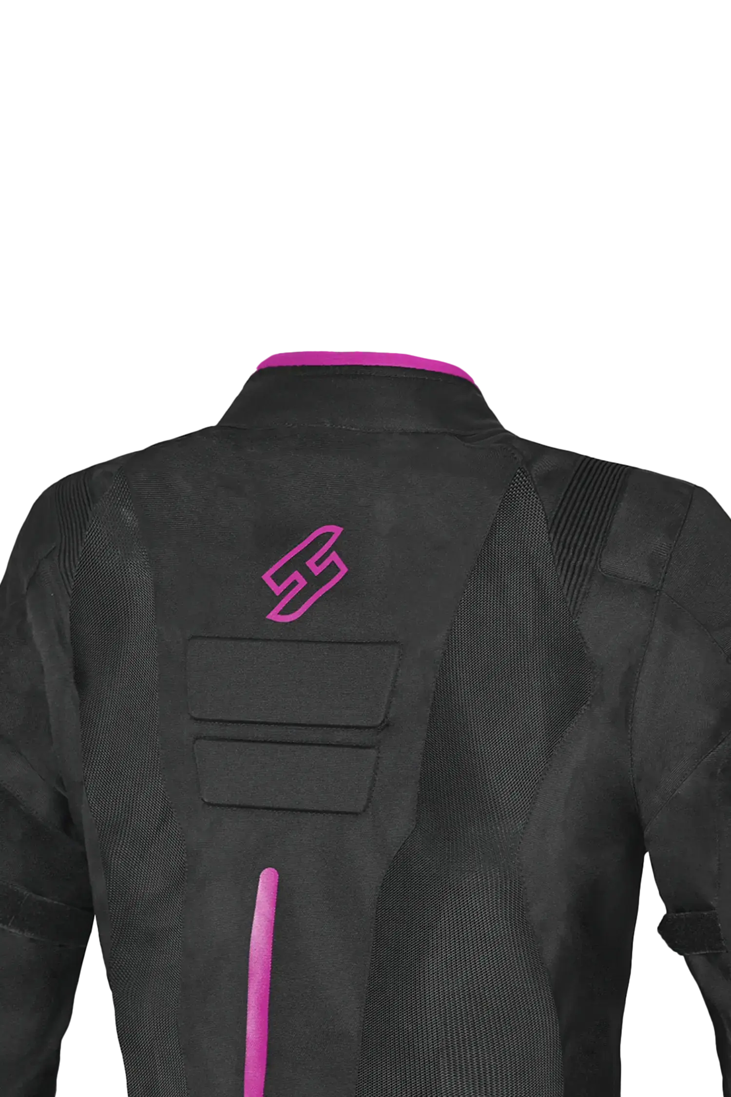 SHUA - GRAVITY LITE GIACCA IN TESSUTO DONNA NERO/FUCSIA Estivo traforato 