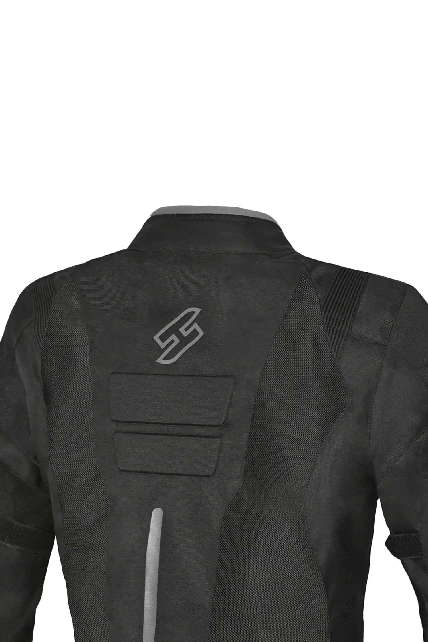 SHUA GRAVITY LITE GIACCA IN TESSUTO NERO/GRIGIO Estivo traforato Uomo 