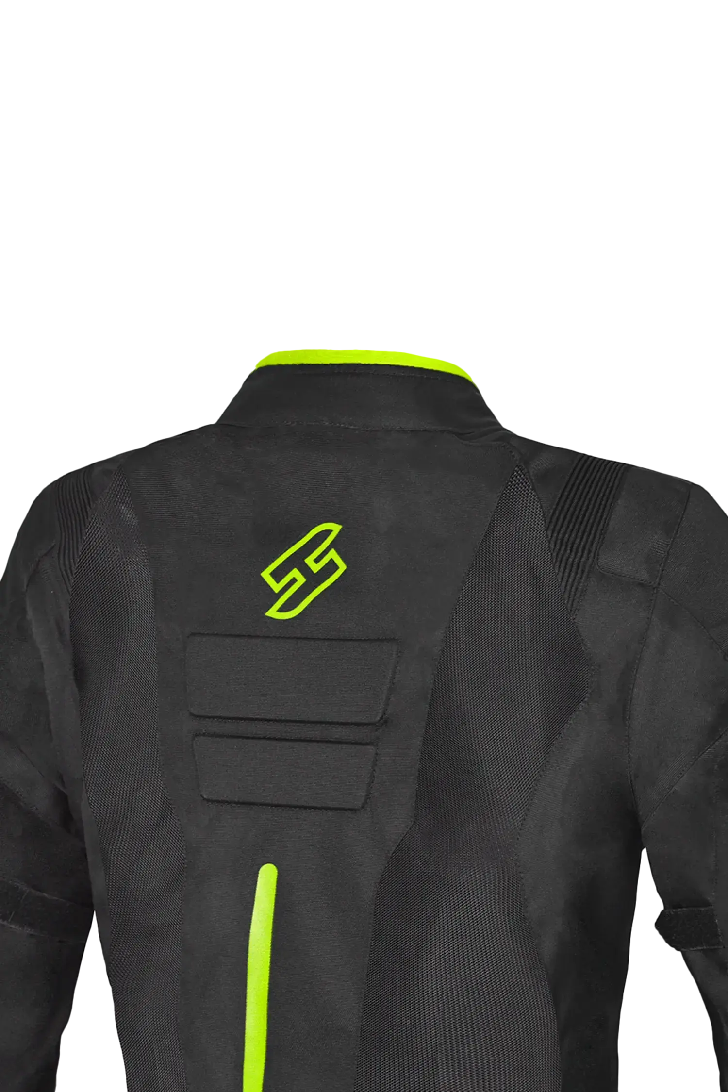 SHUA GRAVITY LITE GIACCA IN TESSUTO NERO/FLU/GIALLO  Estivo traforato Uomo 