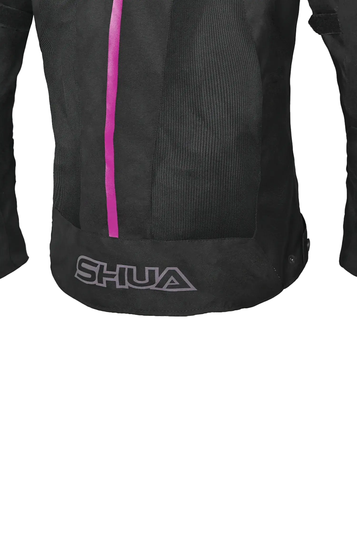 SHUA - GRAVITY LITE GIACCA IN TESSUTO DONNA NERO/FUCSIA Estivo traforato 
