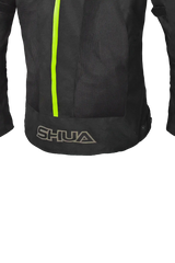 SHUA GRAVITY LITE GIACCA IN TESSUTO NERO/FLU/GIALLO  Estivo traforato Uomo 