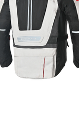 Bela Cross Road Extreme WP Giacca Tre strati moto per uomo Ice / Nero / Grigio ( Maniche removibili ) 