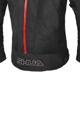 SHUA GRAVITY LITE GIACCA TESSUTO NERO/ROSSO Estivo traforato Uomo 
