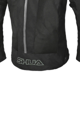 SHUA GRAVITY LITE GIACCA IN TESSUTO NERO/GRIGIO Estivo traforato Uomo 