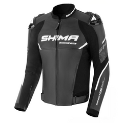 Shima Bandit 2.0 Hombre Piel Chaqueta Negra 