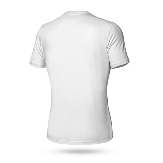 Bela Maglietta Bianco Heartbeat ECG Donna 