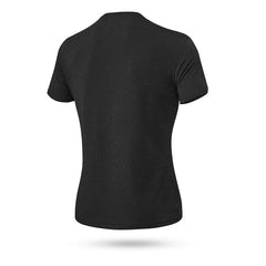 Bela Maglietta Nera Heartbeat ECG ITALIA Donna 