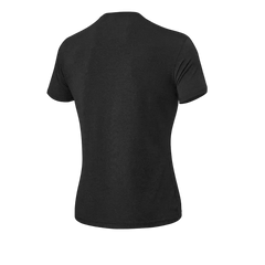 Bela Maglietta Nera Heartbeat ECG ITALIA Donna 