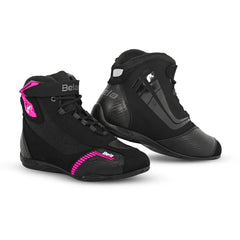 BELA KIVA LADY STIVALI DA MOTO URBANI NERO FUCSIA 