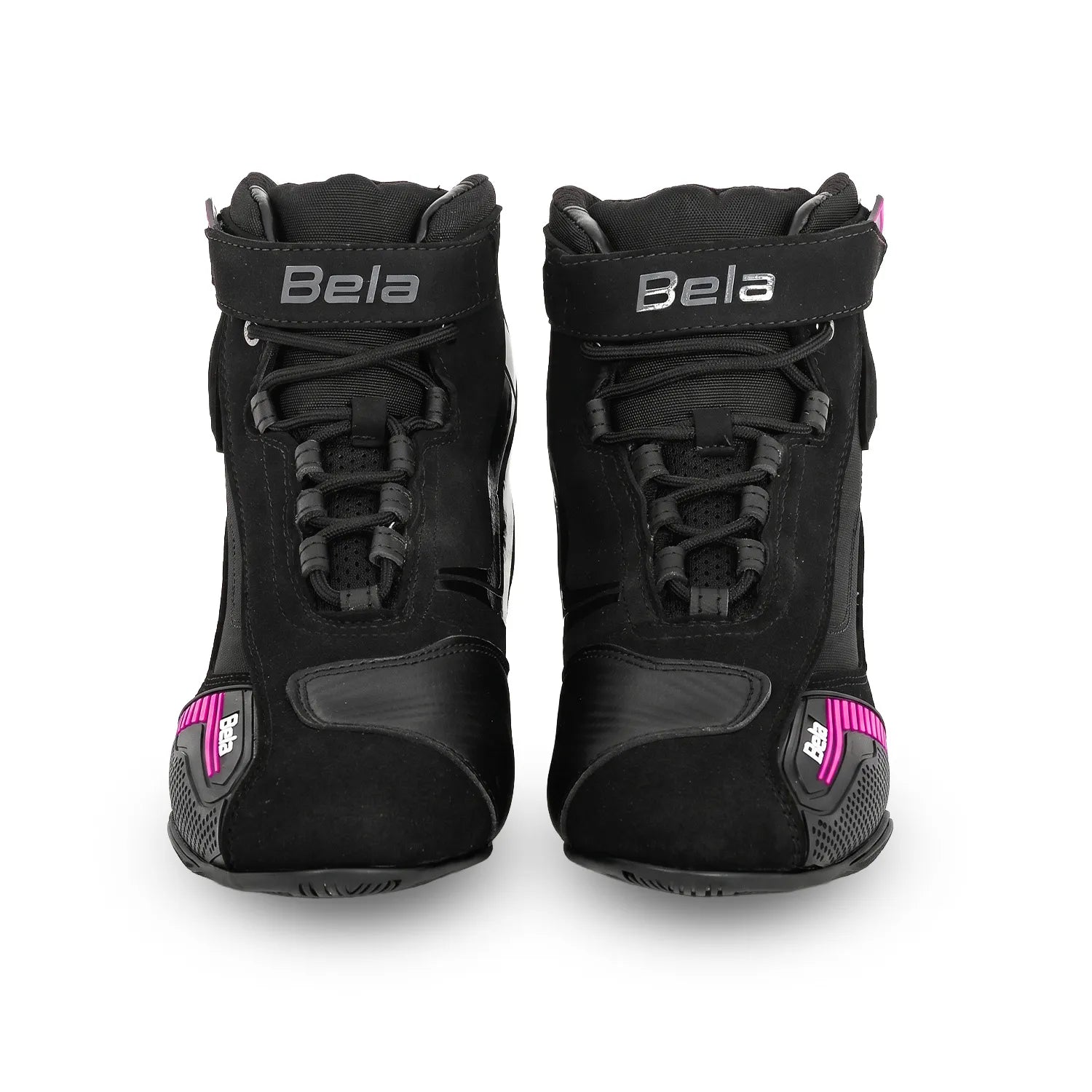 BELA KIVA LADY STIVALI DA MOTO URBANI NERO FUCSIA 