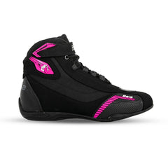 BELA KIVA LADY STIVALI DA MOTO URBANI NERO FUCSIA 