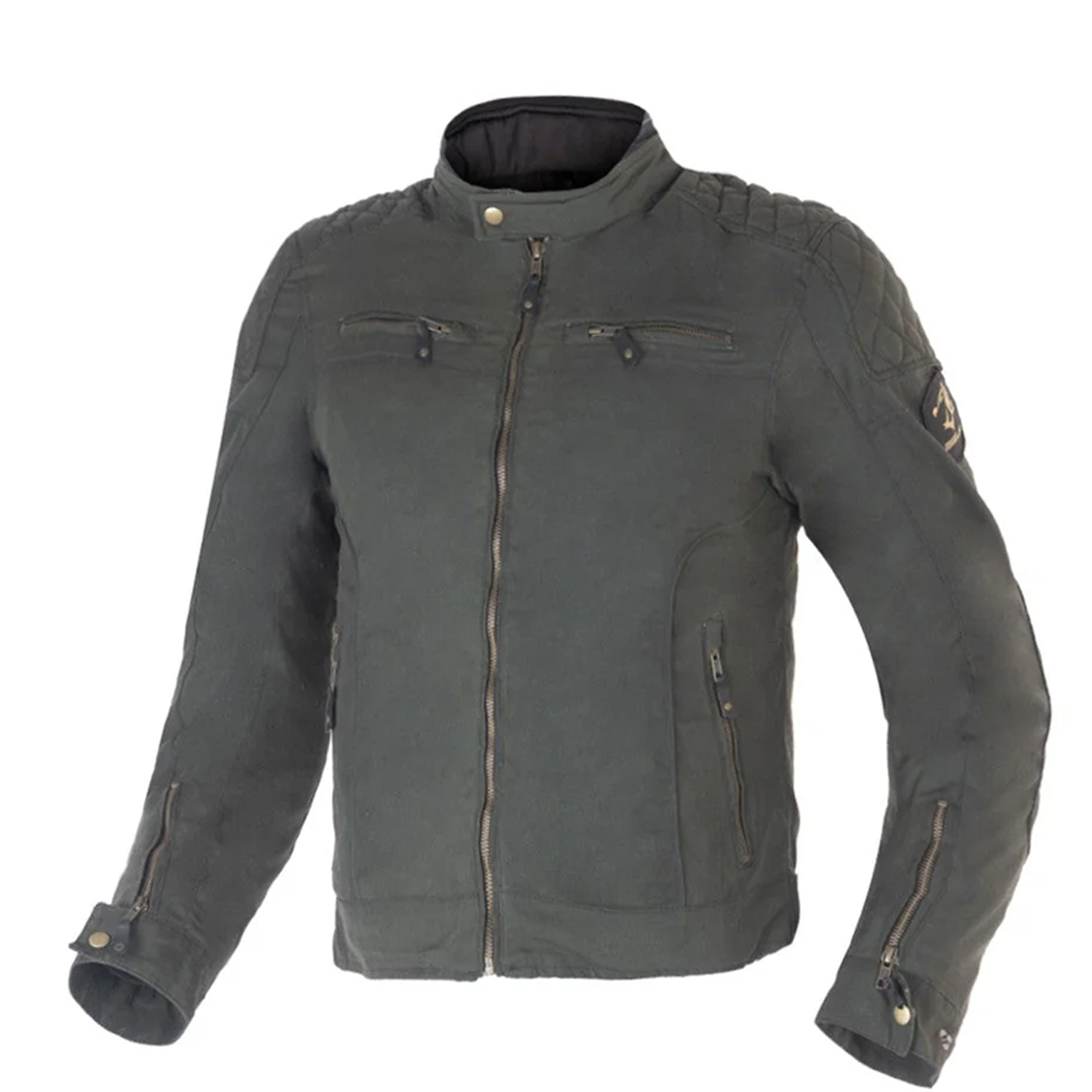 BELA FURY WAX GIACCA TESSUTO VERDE 