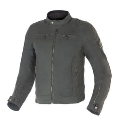 BELA FURY WAX GIACCA TESSUTO VERDE 