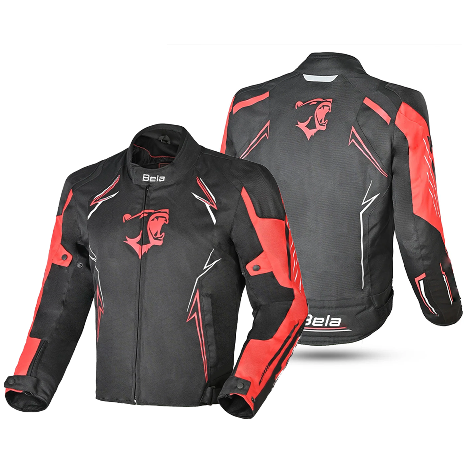 BELA GIACCA UOMO PANTHER NERA/ROSSO 