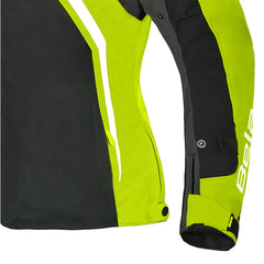 BELA ELANUR GIACCA DI MOTO DONNA TOURING IN TESSUTO NERO GIALLO 