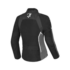 BELA ELANUR GIACCA DI MOTO DONNA NERO GRIGIO 