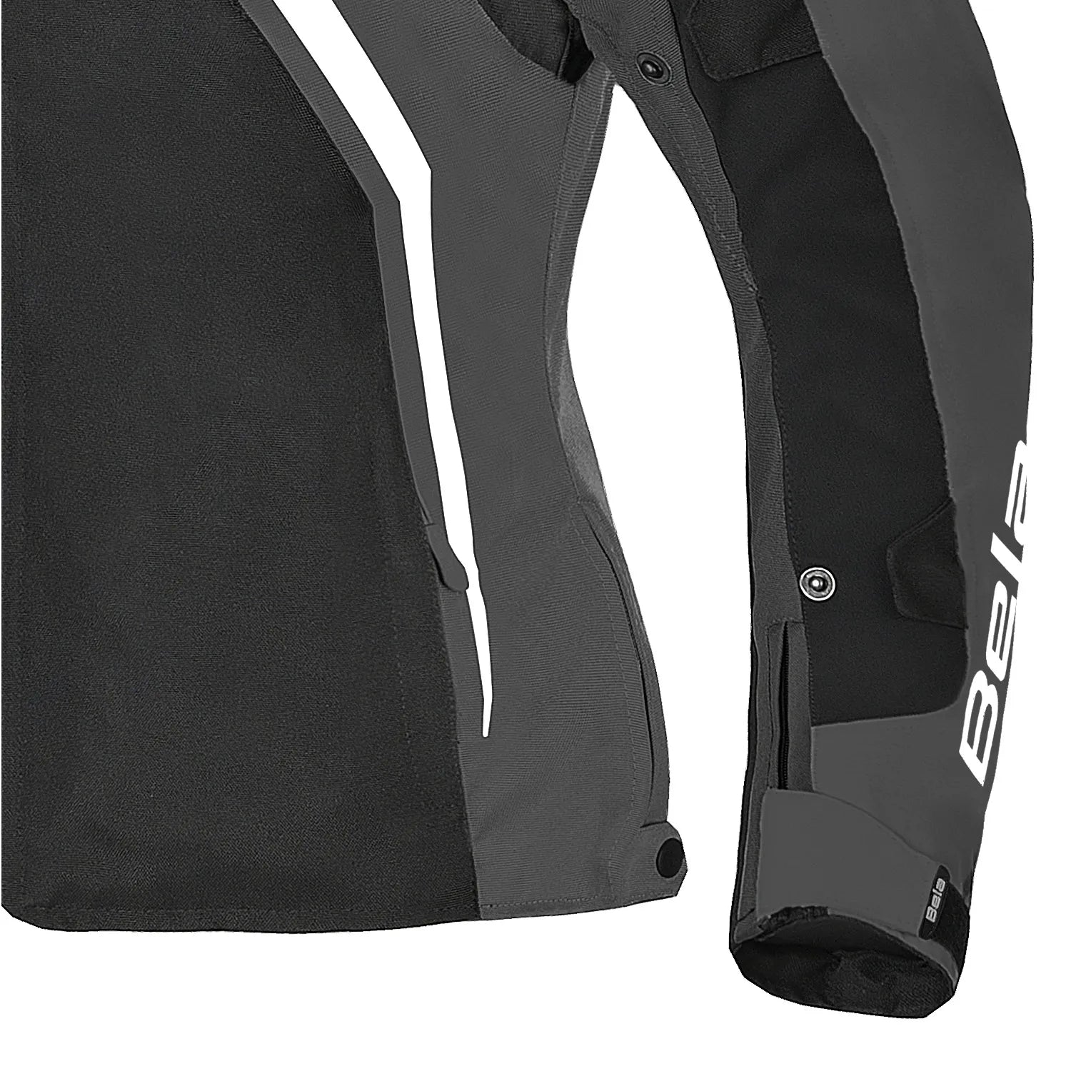 BELA ELANUR GIACCA DI MOTO DONNA NERO GRIGIO 