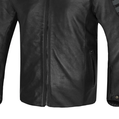 BELA - GIACCA IN PELLE STARK GRIGIO SCURO/ANTRACITE 
