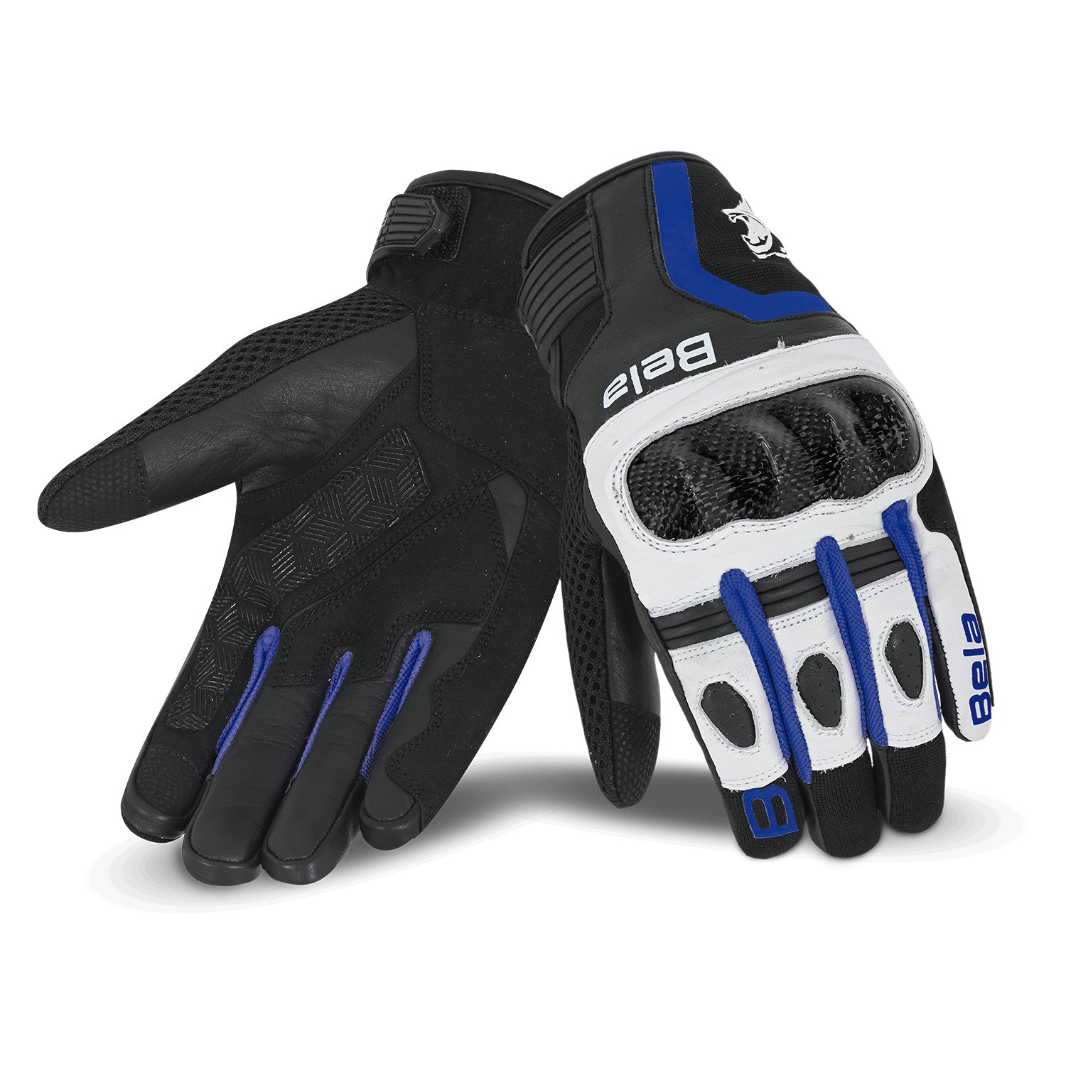 BELA AIR FLOW GUANTO NERO BIANCO BLU 