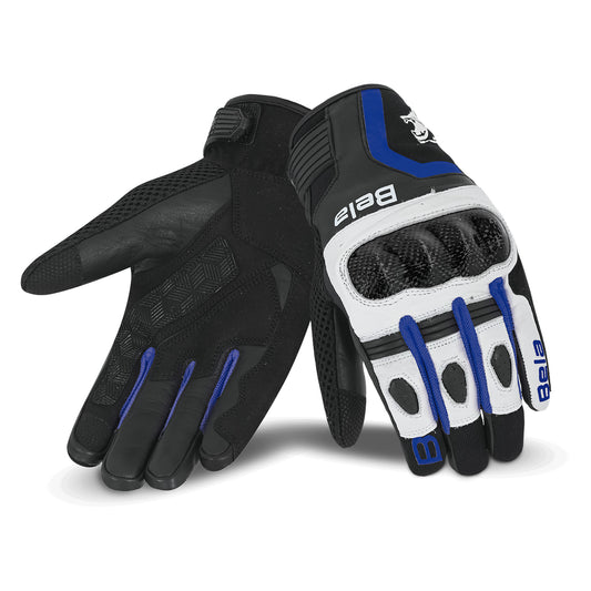BELA AIR FLOW GUANTO NERO BIANCO BLU – Yamoto.it