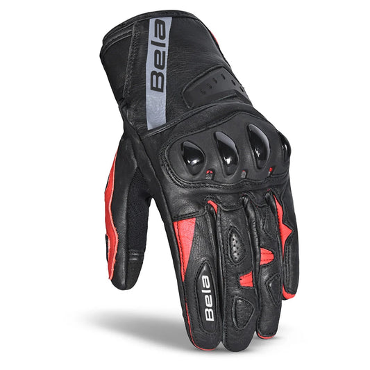 BELA BLAST GUANTI UOMO ESTIVI PELLE NERO/ROSSO – Yamoto.it