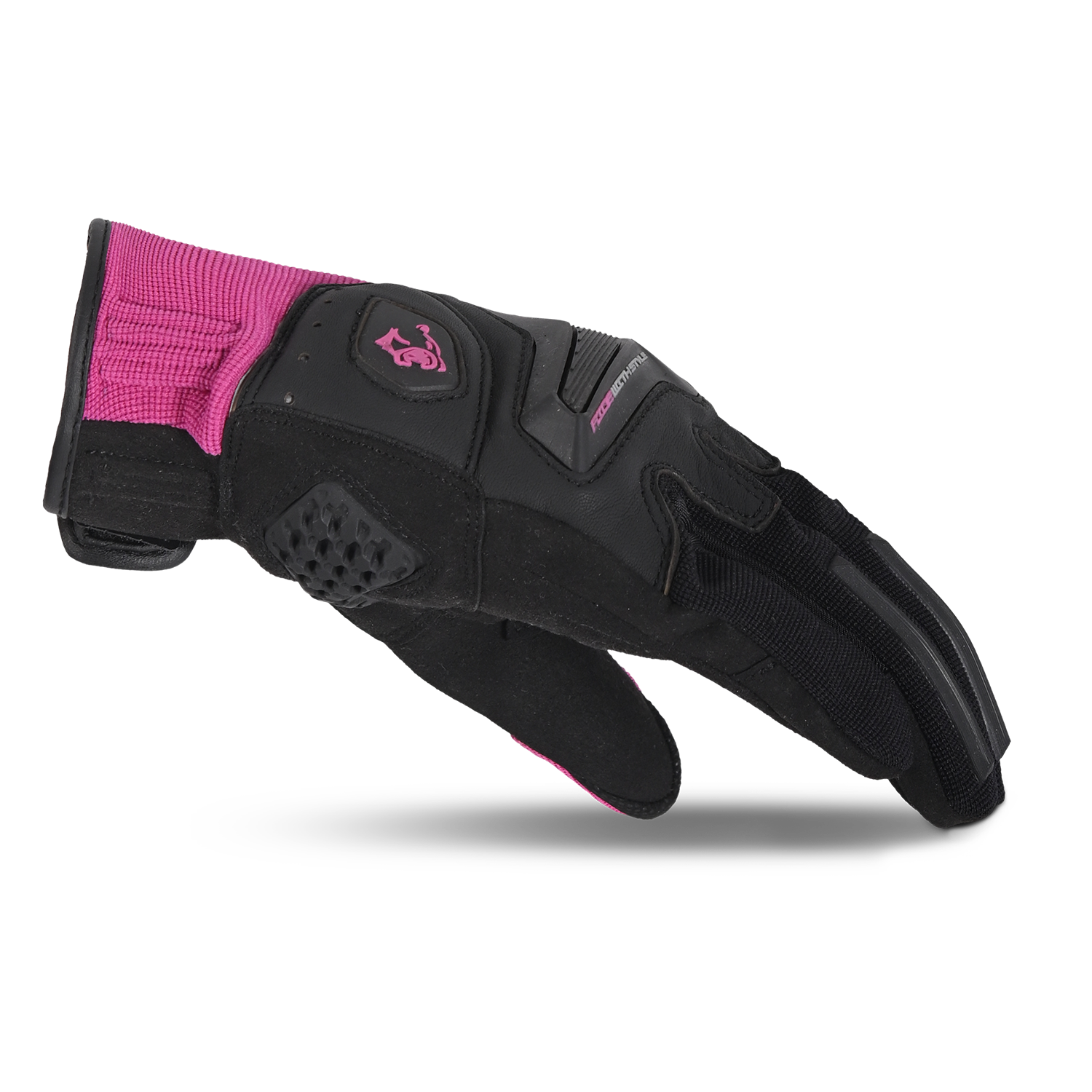 BELA STAR GUANTI DI MOTO DONNA NERO ROSA 