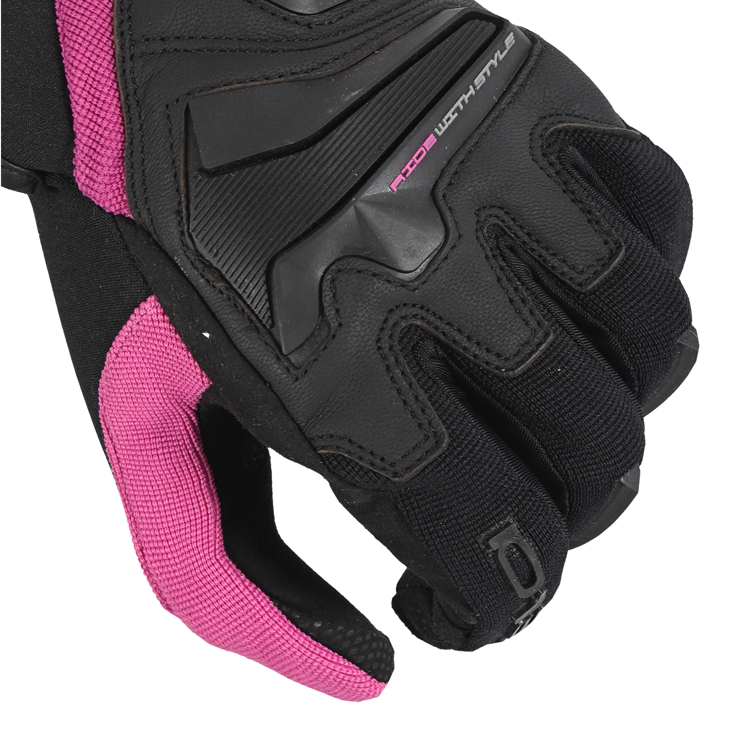 BELA STAR GUANTI DI MOTO DONNA NERO ROSA 