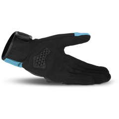 BELA STAR GUANTI DI MOTO DONNA NERO TURCHESE 