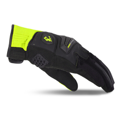 BELA STAR GUANTI DI MOTO UOMO NERO GIALLO FLUO 
