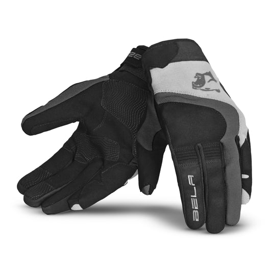 Bela Adventure Glove Textil Black/Grey  – Yamoto.it