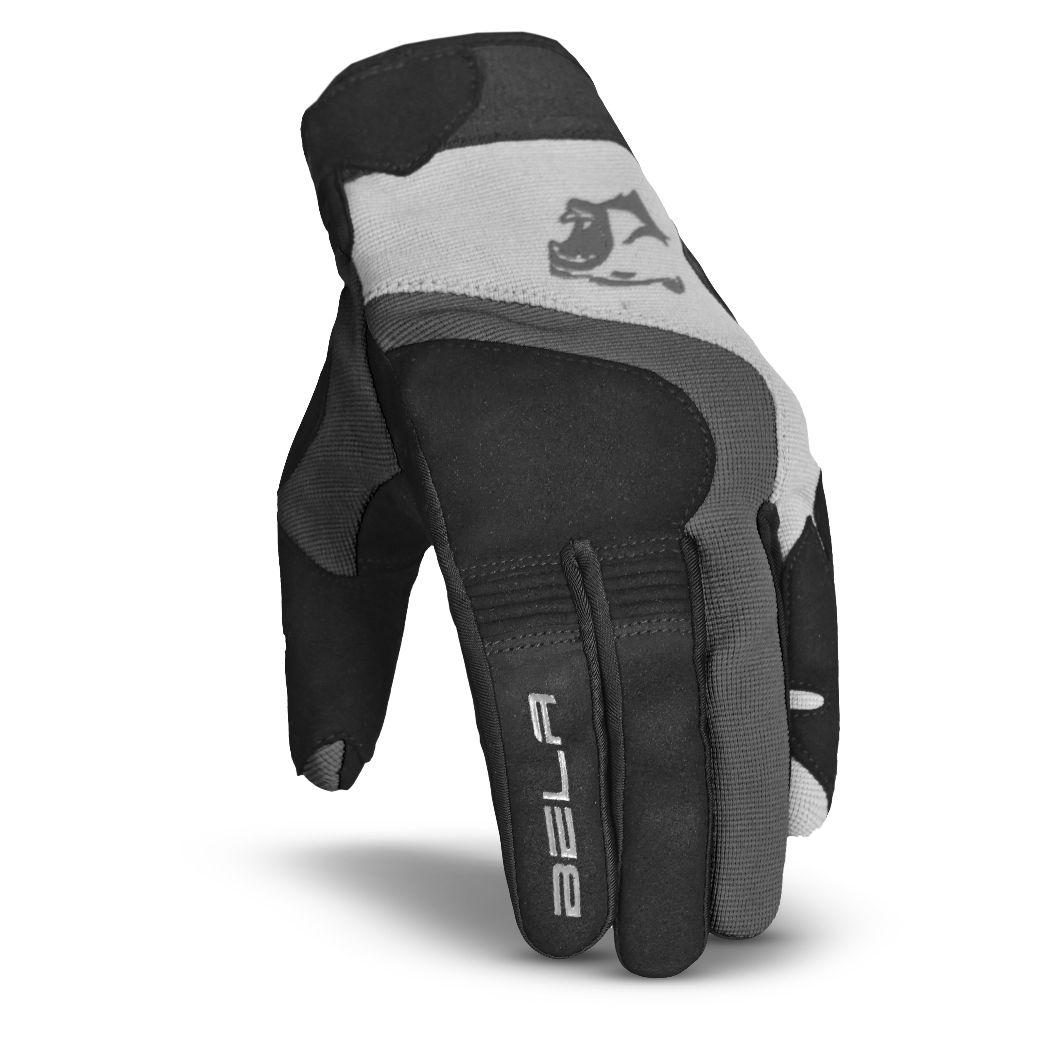 BELA ADVENTURE GUANTO TEXTIL NERO/GRIGIO 